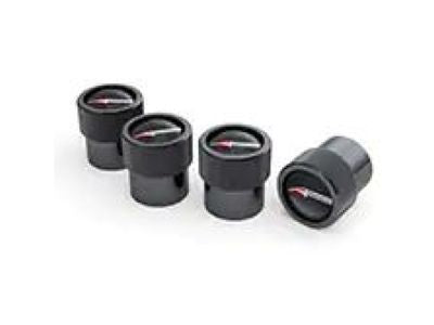 Genuine Acura Valve Stem Cap, Black A-Spec