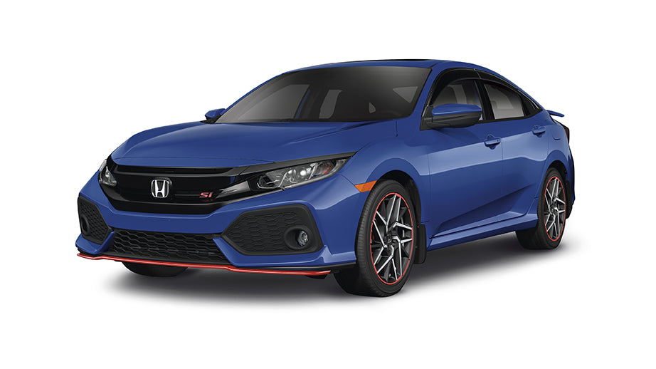 Genuine Honda 2017-2021 Civic Front Underbody Spoiler, Rallye Red