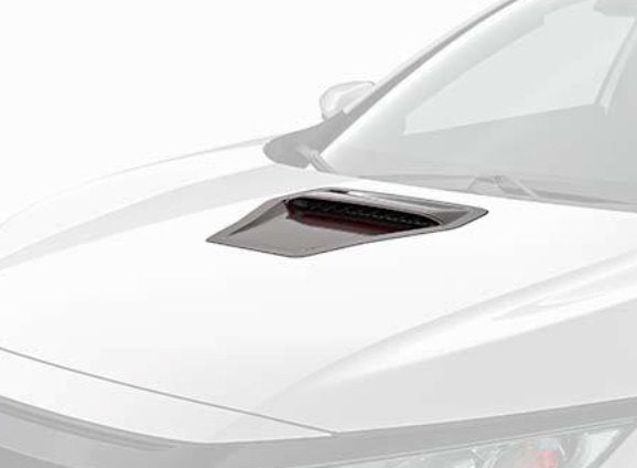 Genuine Honda 2017-2021 Civic Type-R FK8 Carbon Fiber Hood Scoop