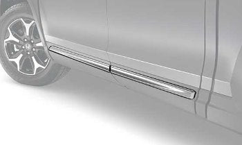 Genuine Honda 2017+ Ridgeline Exterior Trim, Rocker Panel, Chrome