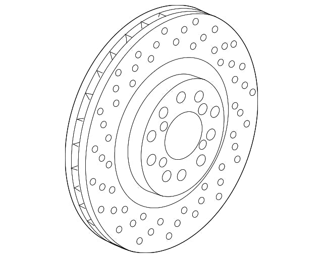 Genuine Honda 2020-2021 Honda Civic Type-R FK8 Front Brake Rotor Disc