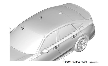 Genuine Honda Civic 2022+ Door Handle Film