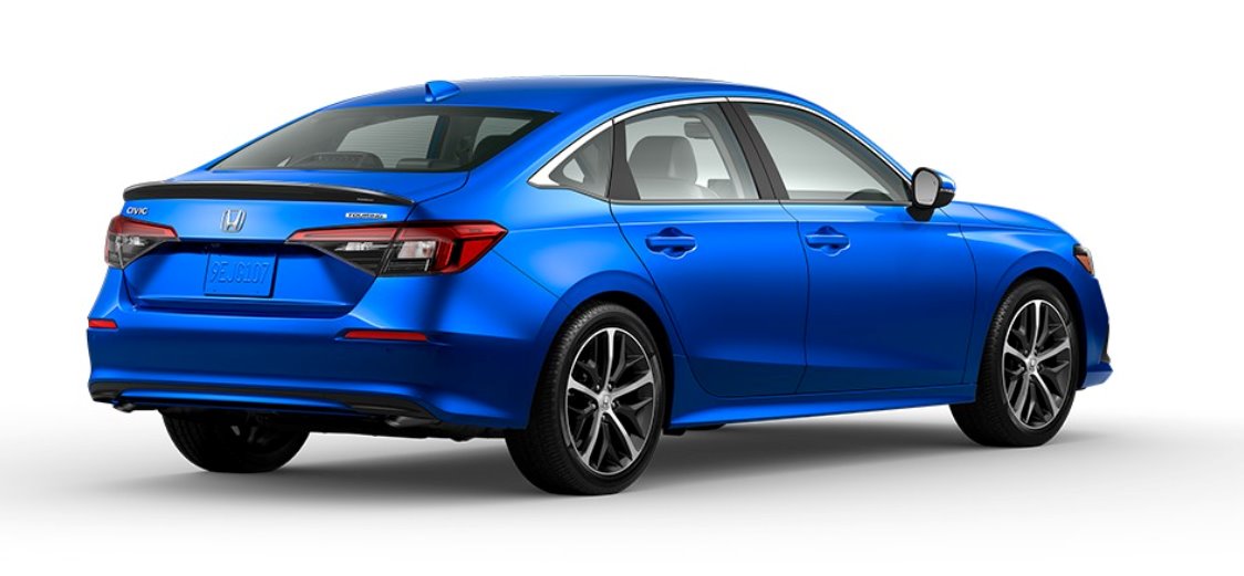 Genuine Honda Civic 2022 HPD Decklid Spoiler (Touring)