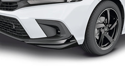 Genuine Honda Civic 2022+ HPD Front Underbody Spoilers, Berlina Black