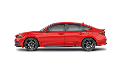 Genuine Honda Civic 2022+ HPD Side Underbody Spoilers, Berlina Black