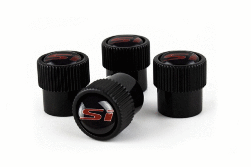Genuine Honda Civic Si Valve Stem Cap (Black)