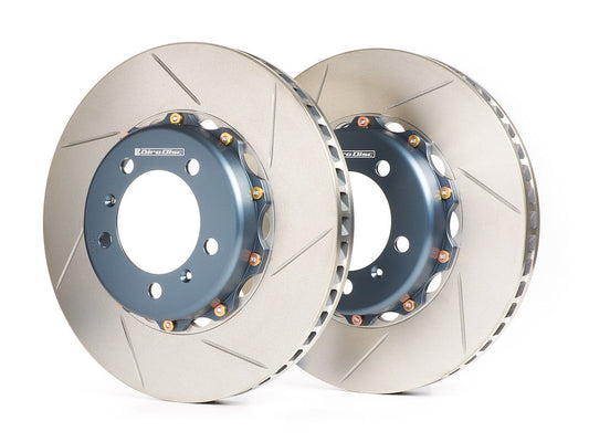 GiroDisc 2017-2021 Honda Civic Type-R FK8 Slotted 2-Piece Rear Rotors