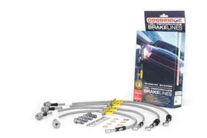 Goodridge 2016-2021 Honda Civic Si Stainless Steel Braided Brake Lines