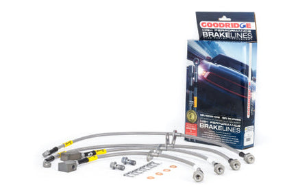 Goodridge 2017-2021 Honda Civic Type-R Stainless Steel Brake Lines