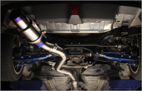 Tomei Expreme Ti Titanium Catback Exhaust - Subaru WRX Hatchback 2011-2014 / STI Hatchback 2008-2014