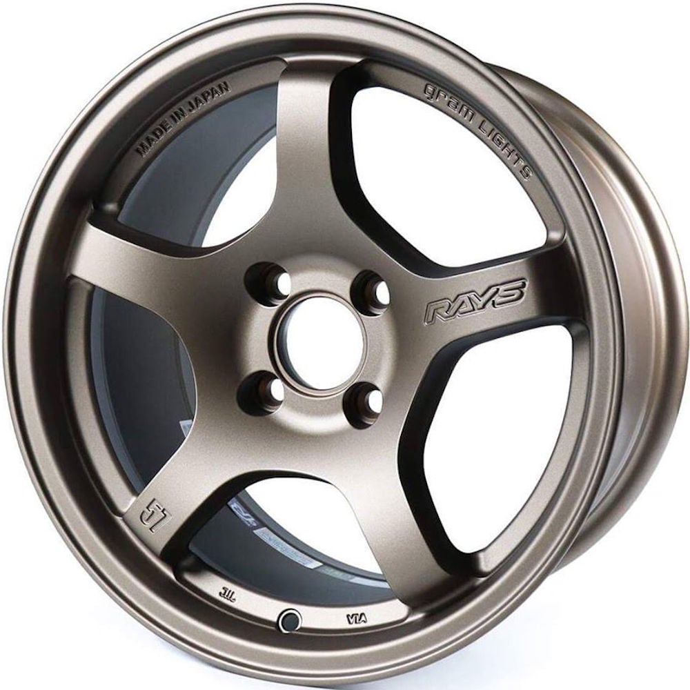 Gram Lights 57CR 15x8 4x100 35mm Wheel (WGCRE35AA)
