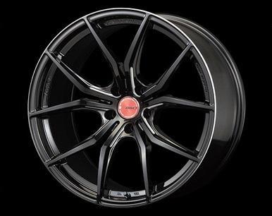 Gram Lights 57FXX 4x100 17" Black Machined Wheels