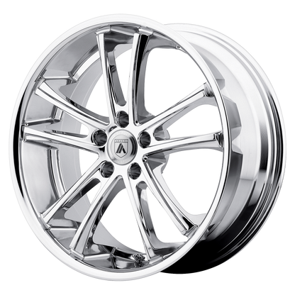Asanti Abl 1 Pegasi Wheel, 20x8.5 +15 Offset 5x115, Chrome - ABL1-20851515CH-C-Dub Tech