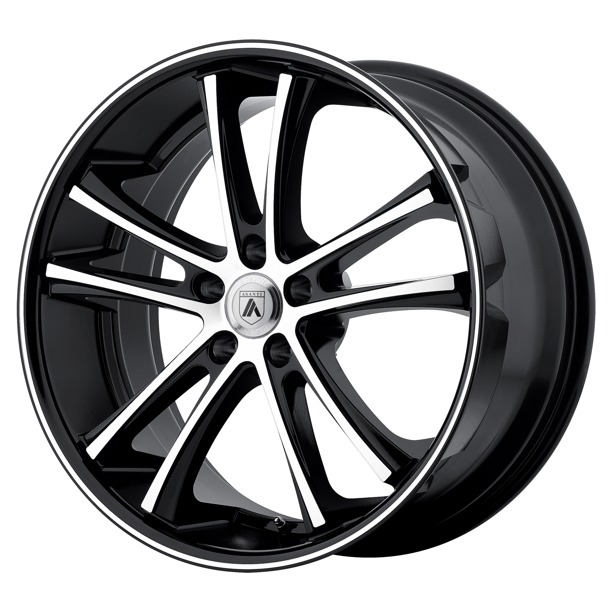 ASANTI ABL-1 PEGASI MACHINED FACE BLACK LIP-C-Dub Tech