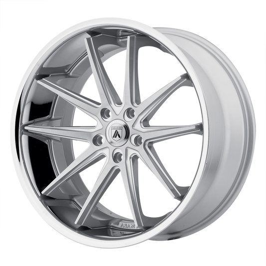 Asanti Abl 5 Altair Wheel, 20x8.5 +35 Offset 5x120, Silver Machined Ss Lip - ABL5-20855235SL-C-Dub Tech