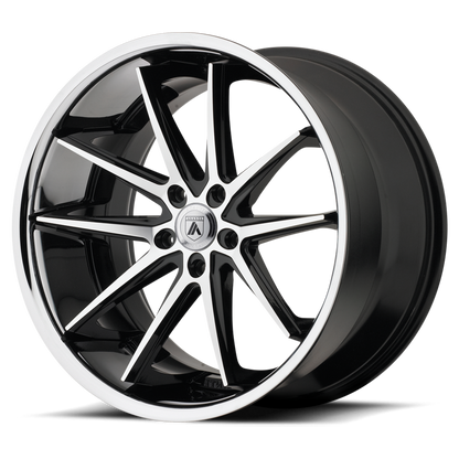 Asanti Abl 5 Altair Wheel, 22x10.5 +38 Offset 5x120, Machined Face Ss Lip - ABL5-22055238MS-C-Dub Tech
