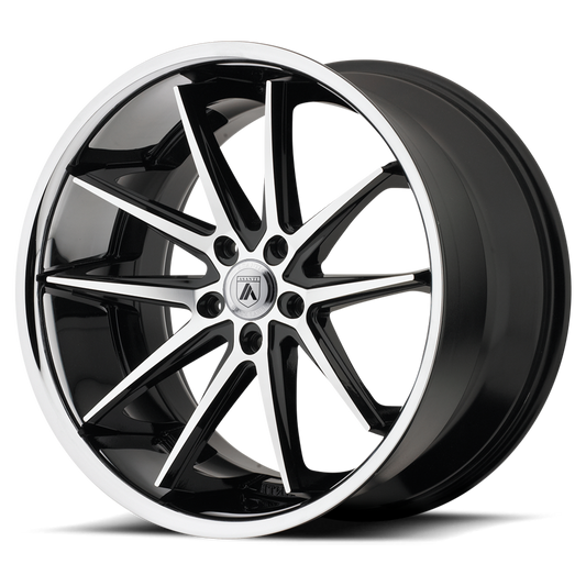 Asanti Abl 5 Altair Wheel, 22x10.5 +38 Offset 5x120, Machined Face Ss Lip - ABL5-22055238MS-C-Dub Tech