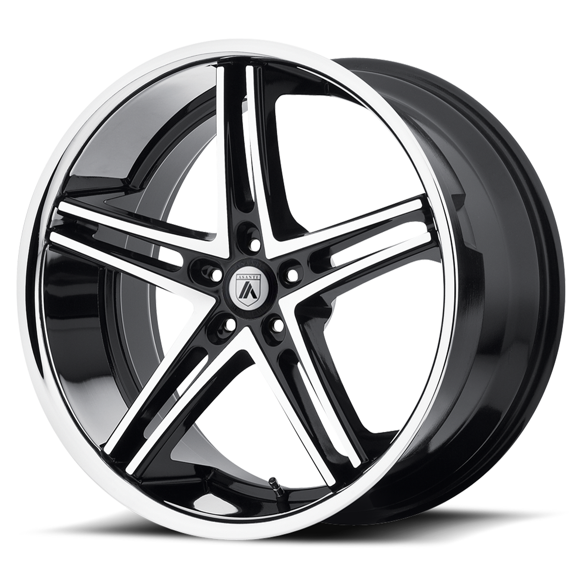 Asanti Abl 7 Wheel, 22x10.0 +20 Offset 5x120, Machined Face With Ss Lip - ABL7-22105220MS-C-Dub Tech