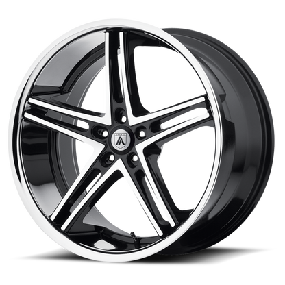 Asanti Abl 7 Wheel, 22x10.0 +20 Offset 5x120, Machined Face With Ss Lip - ABL7-22105220MS-C-Dub Tech