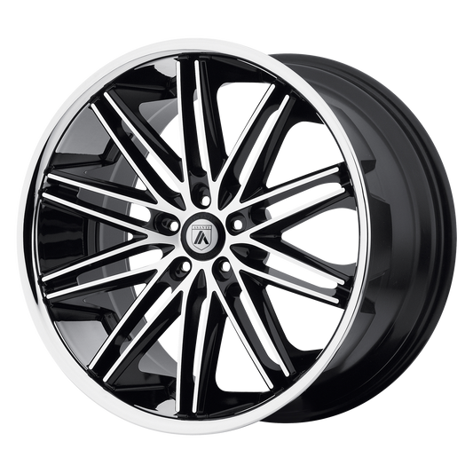 Asanti Abl 10 Pollux Wheel, 22x10.0 +38 Offset 5x112, Machined Face Ss Lip - ABL10-22105638MS-C-Dub Tech