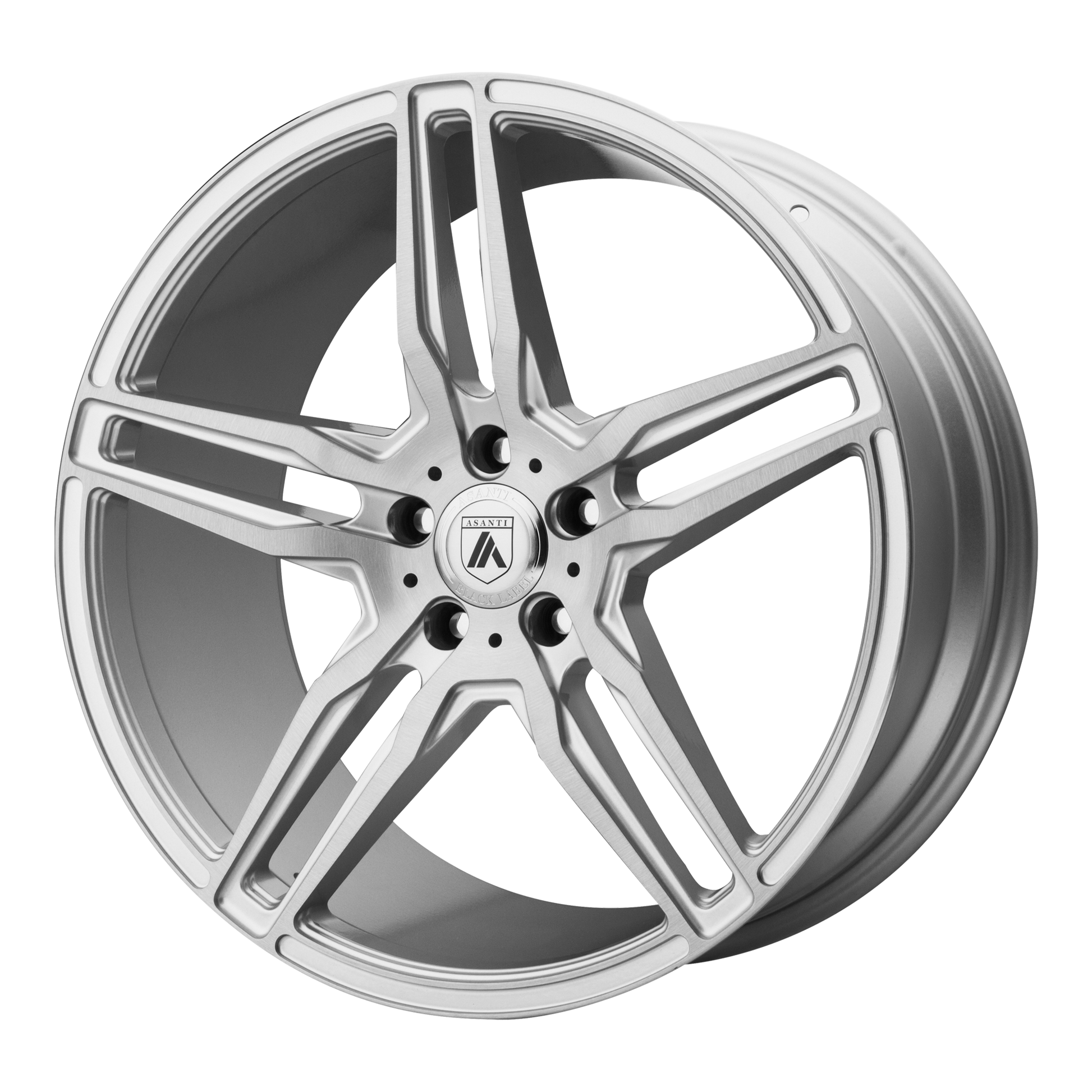 ASANTI ABL-12 ORION BRUSHED SILVER CARBON FIBER INSERT-C-Dub Tech