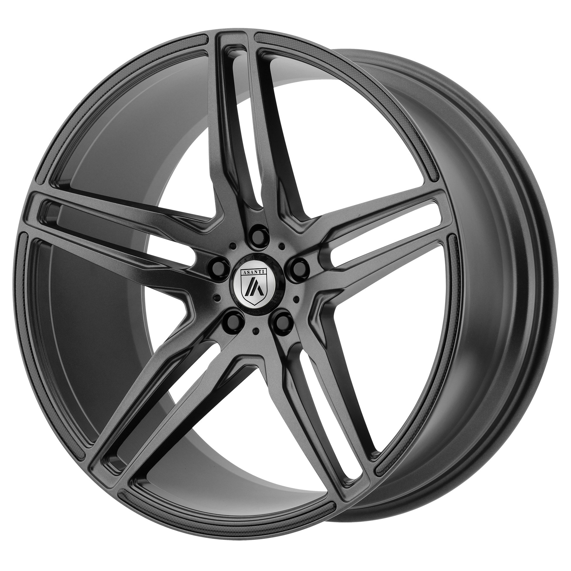 Asanti ABL-12 ORION Wheel, 19x9.5 5x112, Matte Graphite - ABL12-19955645MG-C-Dub Tech