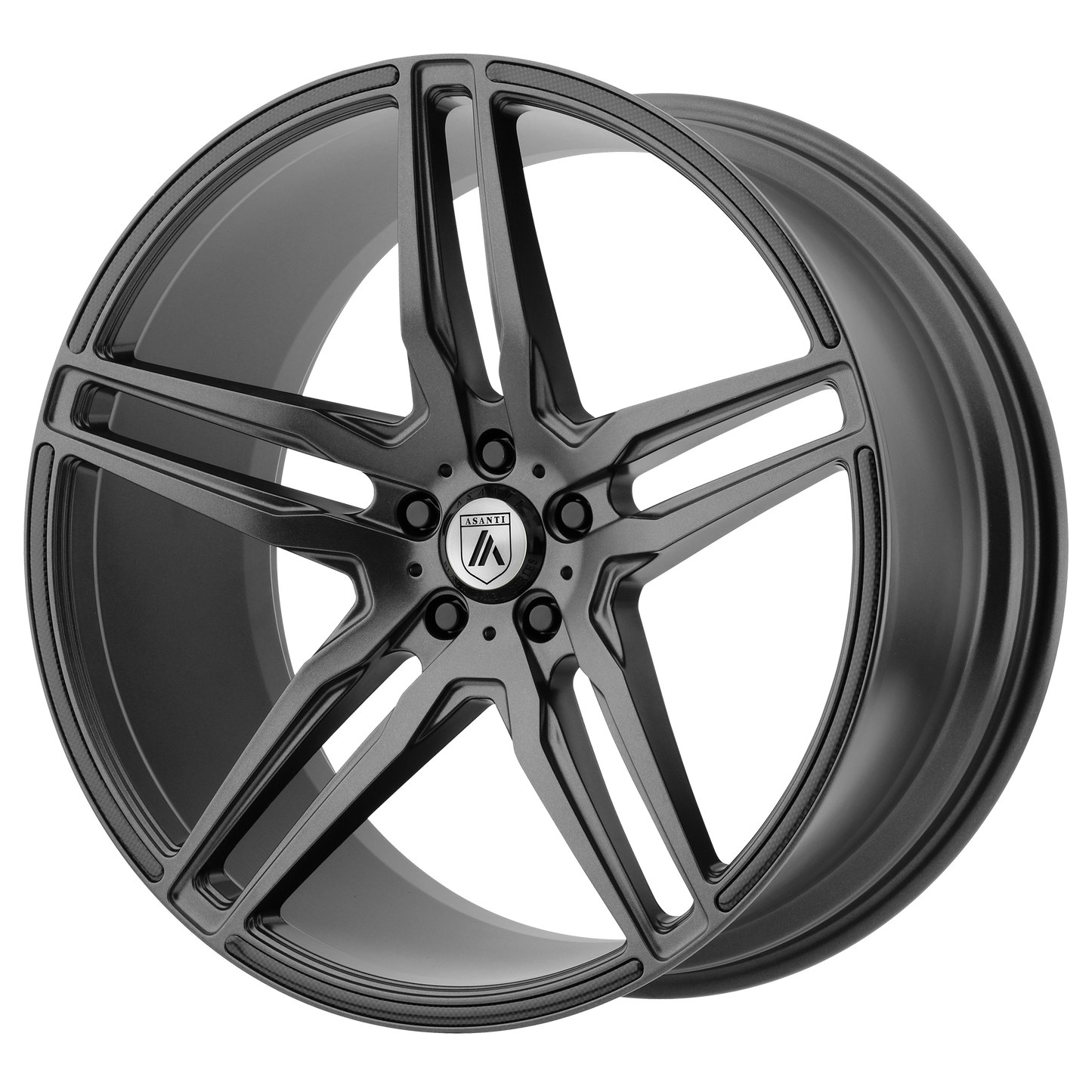 Asanti ABL-12 ORION Wheel, 22x10.5 5x112, Matte Graphite - ABL12-22055635MG-C-Dub Tech