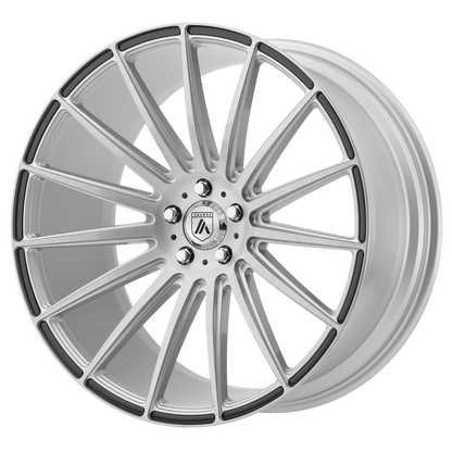ASANTI ABL-14 POLARIS BRUSHED SILVER CARBON FIBER INSERT-C-Dub Tech