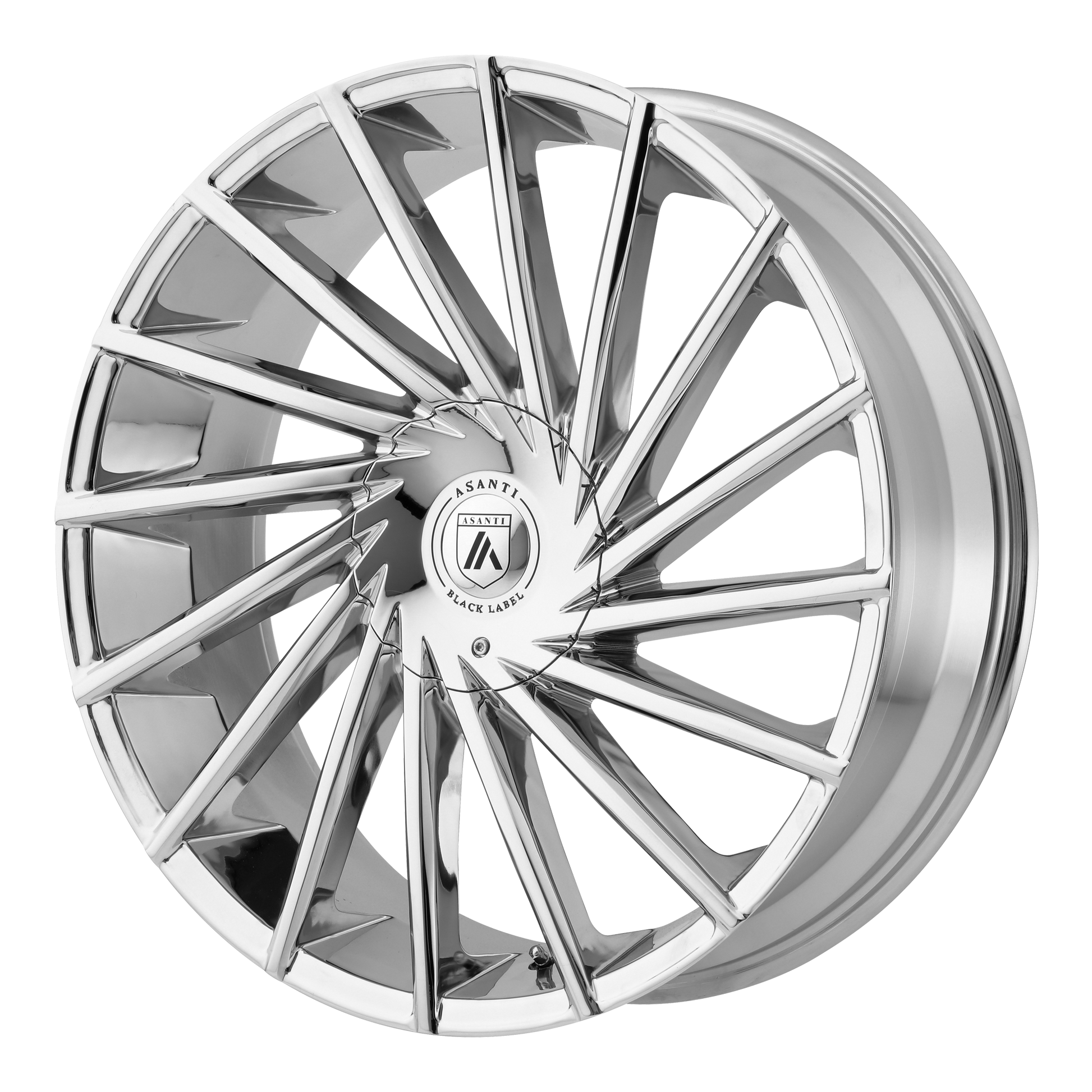 Asanti Abl 18 Matar Wheel, 22x9.0 +15 Offset 6x135/6x139.7, Chrome - ABL18-22906715CH-C-Dub Tech