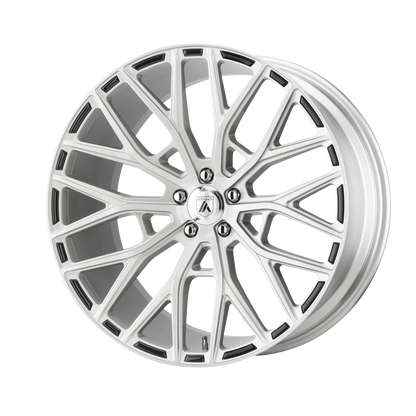 Asanti ABL-21 LEO Wheel, 22x10.5 5x114.3, Brushed Silver - ABL21-22051235SL-C-Dub Tech