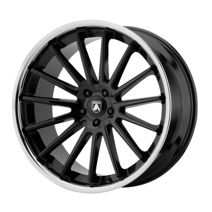 Asanti ABL-24 BETA Wheel, 20x10.5 5x114.3, Gloss Black Chrome Lip - ABL24-20051238BK-C-Dub Tech