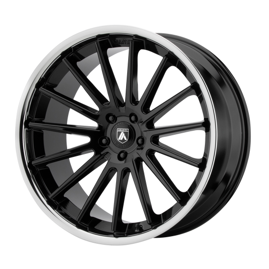 Asanti ABL-24 BETA Wheel, 20x10.5 5x114.3, Gloss Black Chrome Lip - ABL24-20051238BK-C-Dub Tech