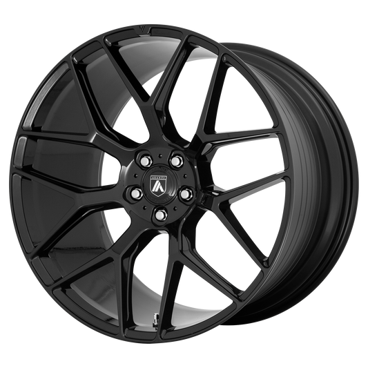 Set of 4: Asanti Abl 27 Dynasty Wheel, 20x8.5 +38 Offset 5x112, Gloss Black - ABL27-20855638BK