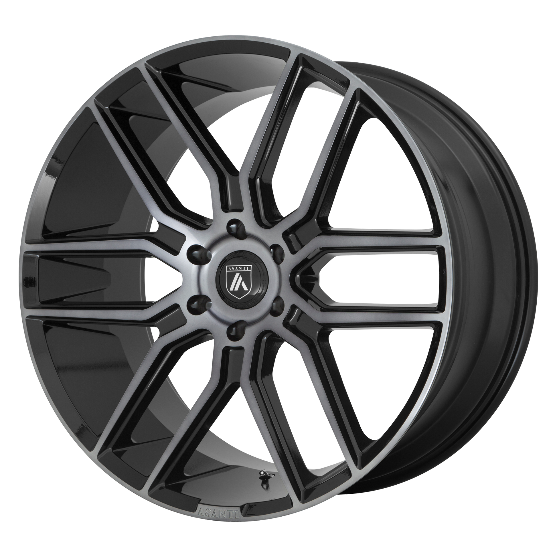 ASANTI ABL-28 BARON GLOSS BLACK WITH GRAY TINT-C-Dub Tech