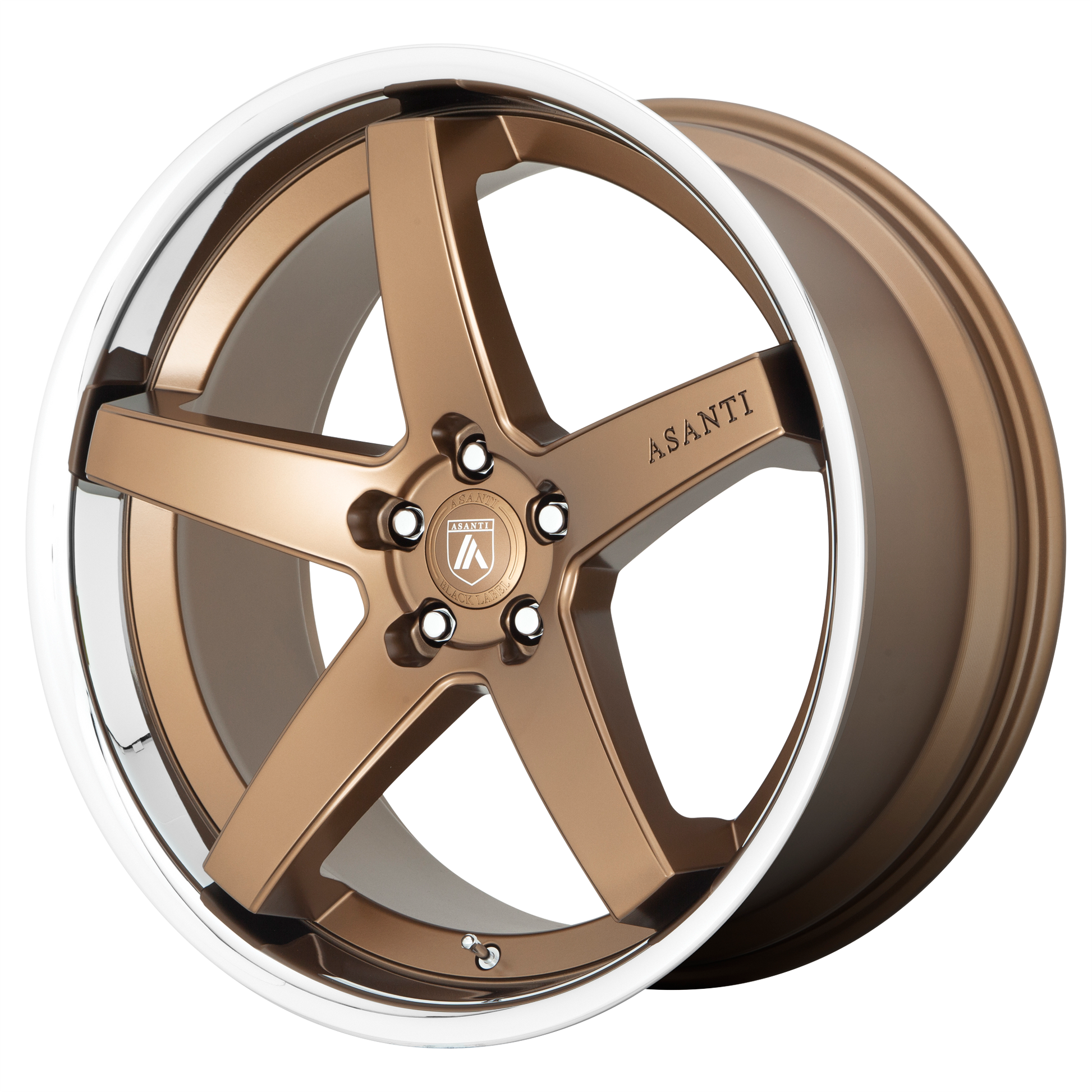 ASANTI ABL31 REGAL SATIN BRONZE WITH CHROME LIP-C-Dub Tech