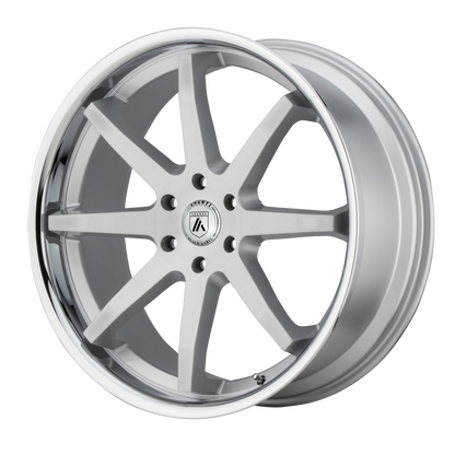 Asanti Abl 32 Kaiser Wheel, 20x9.0 +30 Offset 5x114.3, Brushed Silver Chrome Lip - ABL32-29012430-C-Dub Tech