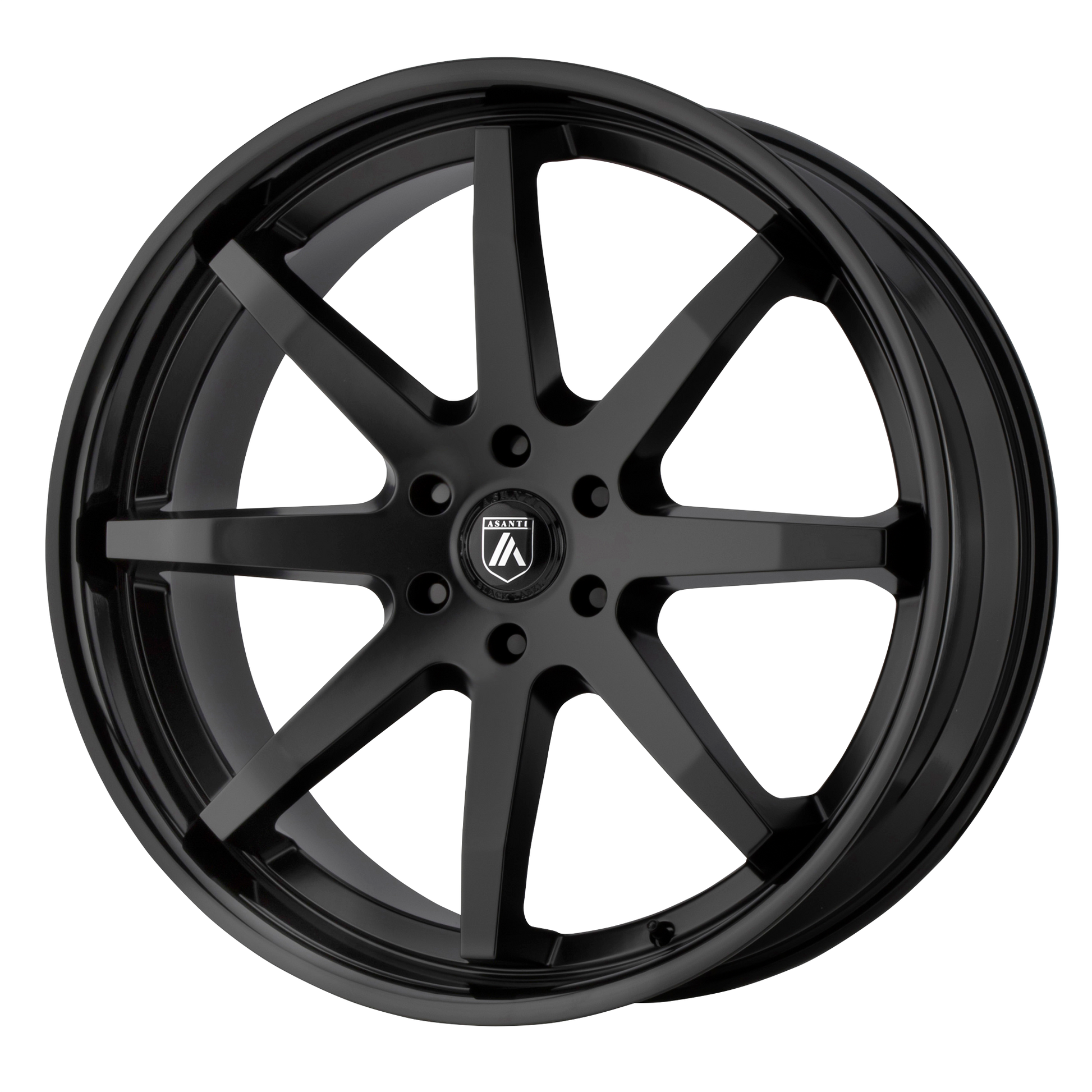 Asanti Abl 32 Kaiser Wheel, 20x9.0 +30 Offset 6x139.7, Satin Black Gloss Black Lip - ABL32-29062730-C-Dub Tech