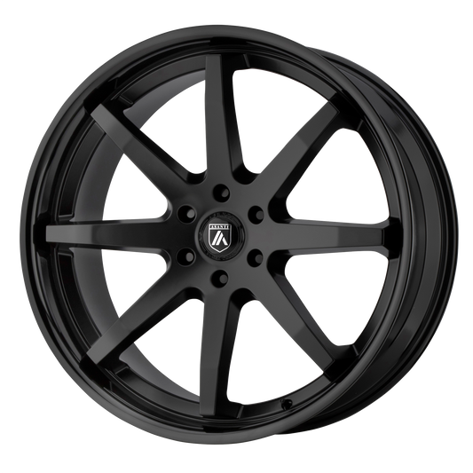 Asanti Abl 32 Kaiser Wheel, 20x9.0 +30 Offset 5x114.3, Satin Black Gloss Black Lip - ABL32-29012730-C-Dub Tech