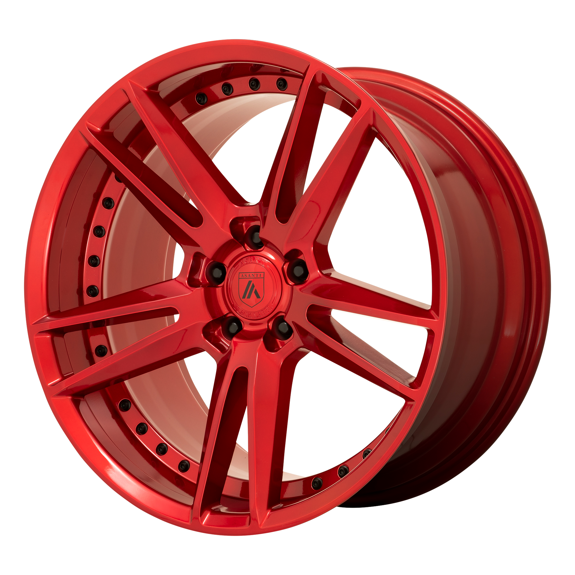 Asanti Abl 33 Reign Wheel, 20x9.0 +15 Offset 5x115, Candy Red - ABL33-20901515RD-C-Dub Tech