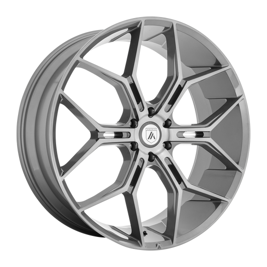 Asanti Abl 38 Monarch Truck Wheel, 26x10.0 +35 Offset 6x139.7, Titanium Brushed - ABL38-26106235TB-C-Dub Tech