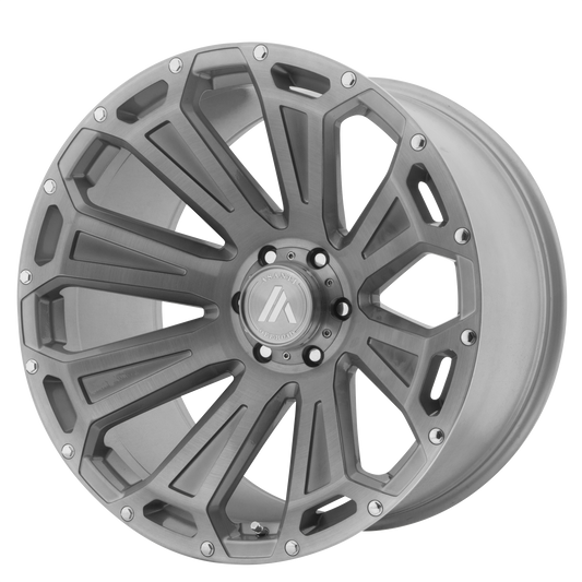 Asanti Ab813 Cleaver Wheel, 22x12.0 -40 Offset 5x127, Titanium Brushed - AB813-221250TB40N-C-Dub Tech