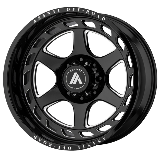 Asanti Ab816 Anvil Wheel, 20x12.0 -44 Offset 6x135, Gloss Black Milled - AB816-201263GB44N-C-Dub Tech