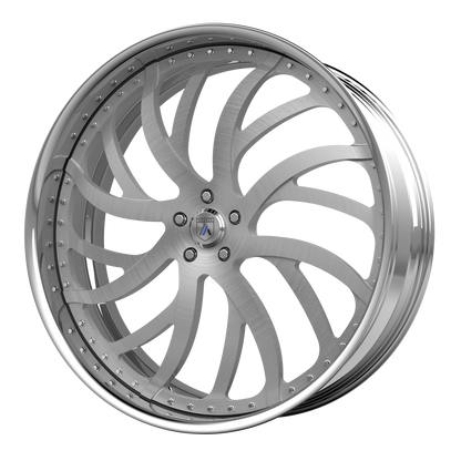 Set of 4: Asanti Af862 Wheel, 26x9.0 -2 Offset 5x120.65, Brushed - AF862-26903402NBRR