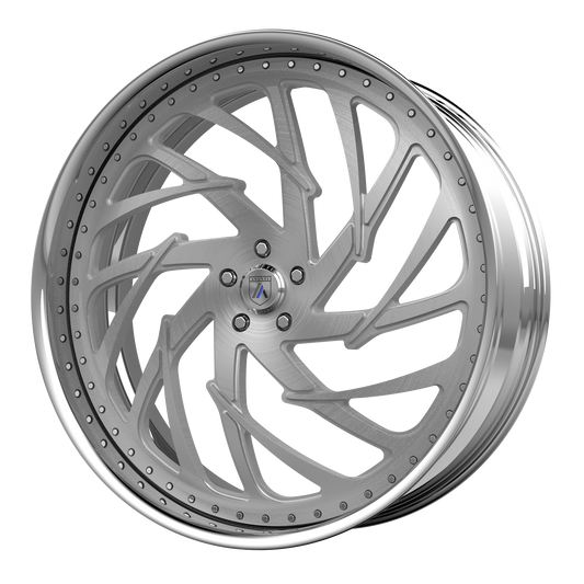Asanti Af864 Wheel, 24x9.0 -2 Offset 5x120.65, Brushed - AF864-24903402NBRR-C-Dub Tech