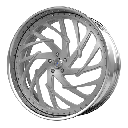 Set of 4: Asanti Af864 Wheel, 26x10.0 +5 Offset 5x120.65, Brushed - AF864-26103405BRR