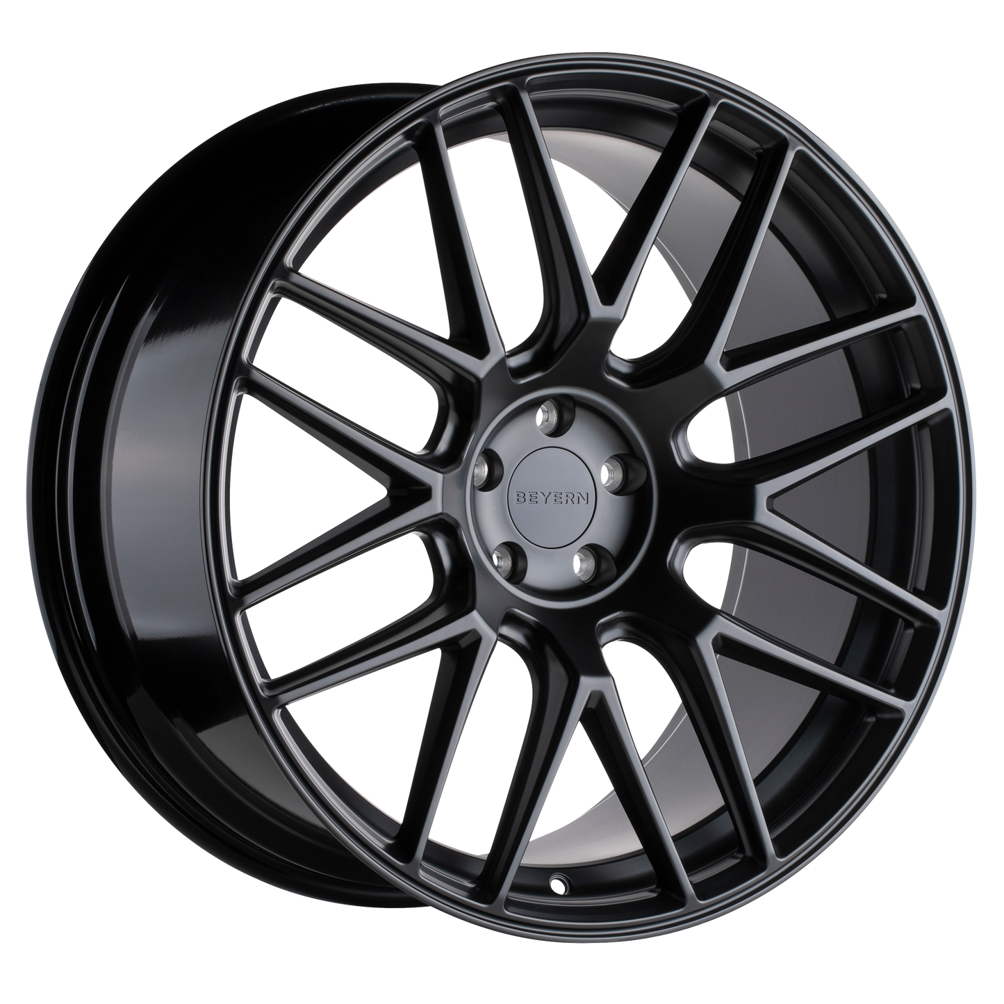 Beyern Autobahn Wheel, 20x10.0 +44 Offset 5x120, Matte Black - 2010ATB445120M74-C-Dub Tech