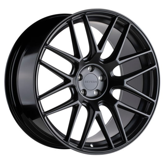 Beyern Autobahn Wheel, 20x10.0 +35 Offset 5x120, Matte Black - 2010ATB355120M74-C-Dub Tech