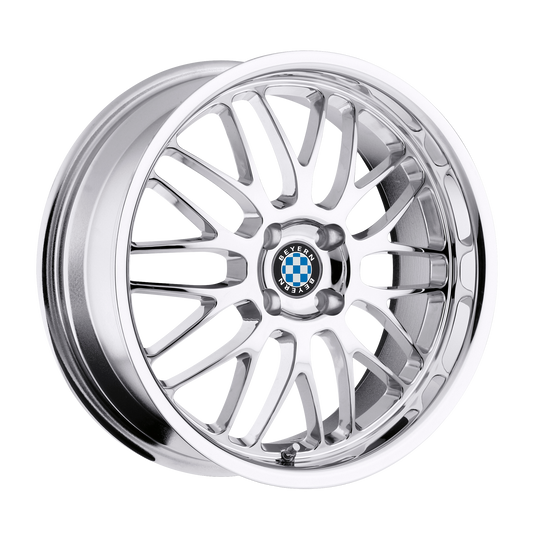 Beyern Mesh Wheel, 20x8.5 +20 Offset 5x120, Chrome - 2085BYM205120C74-C-Dub Tech