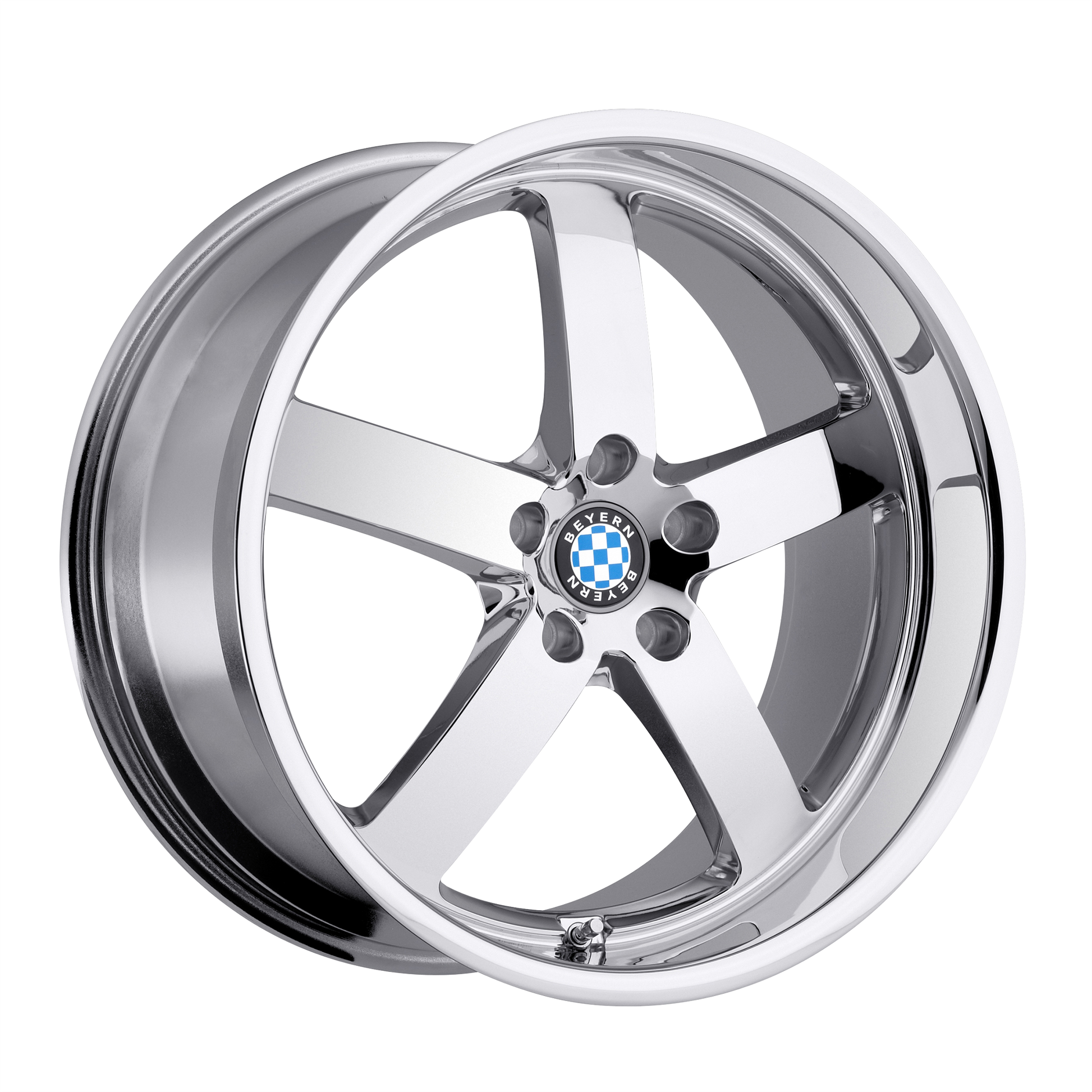 Beyern Rapp Wheel, 19x9.5 +25 Offset 5x120, Chrome - 1995BYR255120C74-C-Dub Tech
