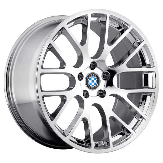Beyern Spartan Wheel, 20x10.0 +25 Offset 5x120, Chrome - 2010BYS255120C74-C-Dub Tech